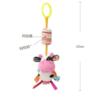 Baby Music Box Rotary Mobile Crib Bed Clockwork Movement Mobile Musical Newborn Bell Crib Holder Arm Bracket Wind-up rattle toys