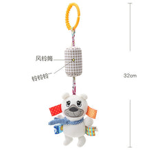 Load image into Gallery viewer, Baby Music Box Rotary Mobile Crib Bed Clockwork Movement Mobile Musical Newborn Bell Crib Holder Arm Bracket Wind-up rattle toys