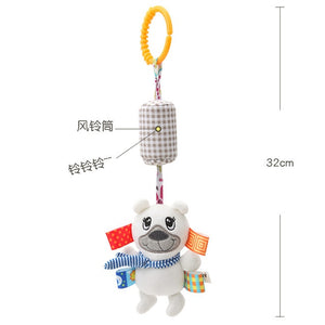 Baby Music Box Rotary Mobile Crib Bed Clockwork Movement Mobile Musical Newborn Bell Crib Holder Arm Bracket Wind-up rattle toys