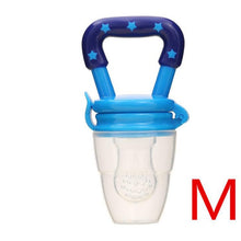 Load image into Gallery viewer, Baby Toys Portable Infant Fruit Nipple Bite Silicone Safety Feeder Pacifier Toys Teethers for 3+ month baby toddler