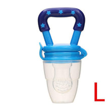 Load image into Gallery viewer, Baby Toys Portable Infant Fruit Nipple Bite Silicone Safety Feeder Pacifier Toys Teethers for 3+ month baby toddler