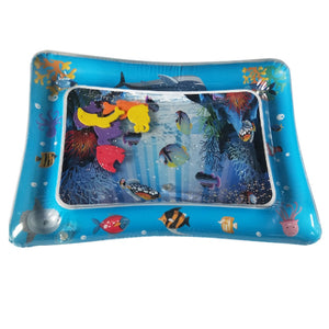 Hot Sales Baby Kids water play mat Inflatable Infant Tummy Time Playmat Toddler for Baby Fun Activity Play Center DropshipTSLM1
